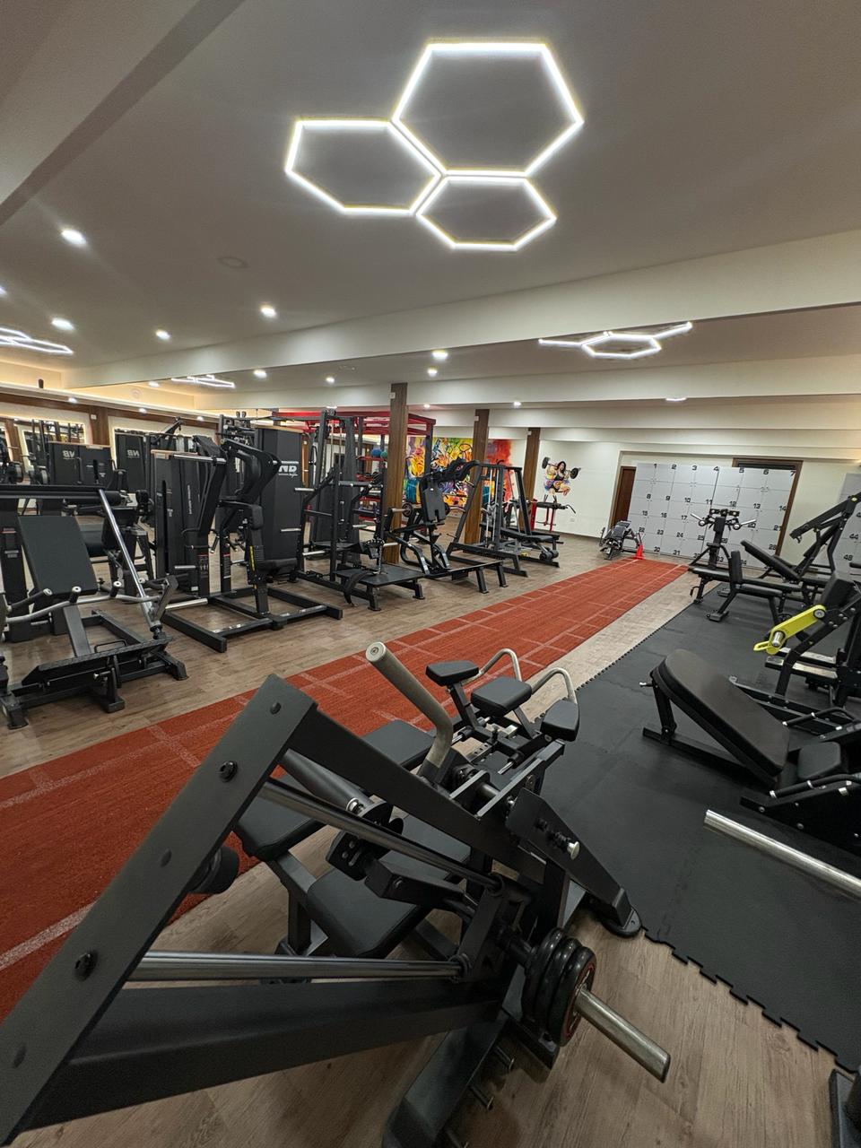 Inside Liger Fitness Vellimadukunnu - training area and premium equipment